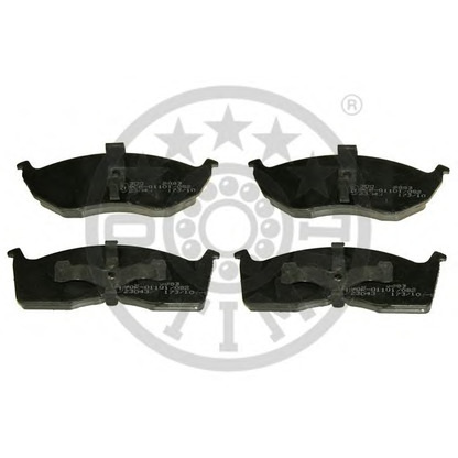 Photo Brake Pad Set, disc brake OPTIMAL 9883