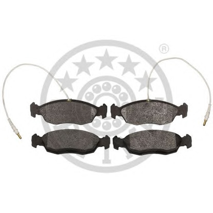 Photo Brake Pad Set, disc brake OPTIMAL 9900