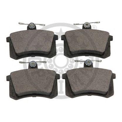 Photo Brake Pad Set, disc brake OPTIMAL 9907