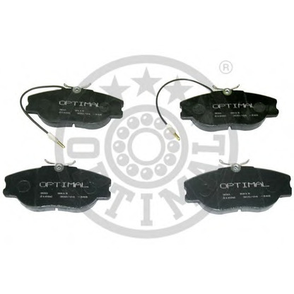 Photo Brake Pad Set, disc brake OPTIMAL 9913