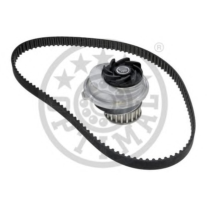 Photo Water Pump & Timing Belt Kit OPTIMAL R1072AQ1