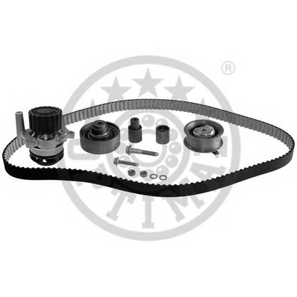 Photo Water Pump & Timing Belt Kit OPTIMAL SK1258AQ1