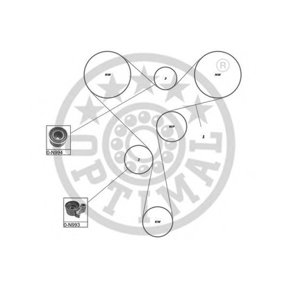 Photo Kit de distribution OPTIMAL SK1274