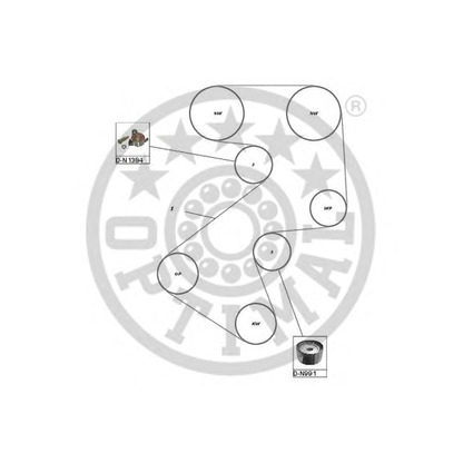 Photo Kit de distribution OPTIMAL SK1282