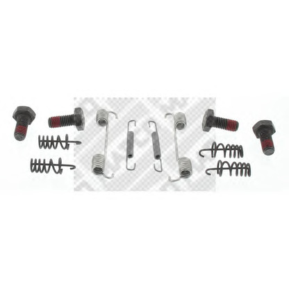 Foto Kit accessori, Ganasce freno stazionamento MAPCO 9175