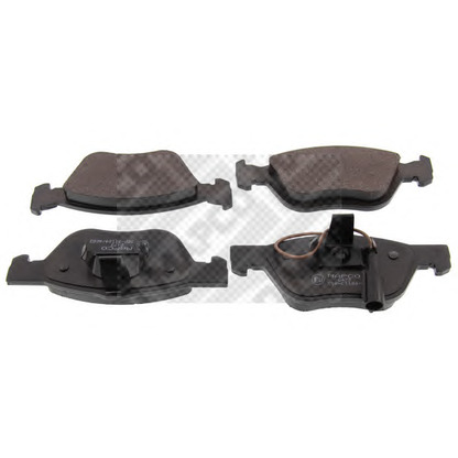 Photo Brake Pad Set, disc brake MAPCO 6473