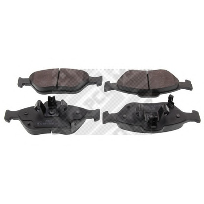 Photo Brake Pad Set, disc brake MAPCO 6870