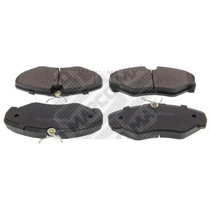 Photo Brake Pad Set, disc brake MAPCO 6576