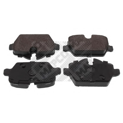 Photo Brake Pad Set, disc brake MAPCO 6802