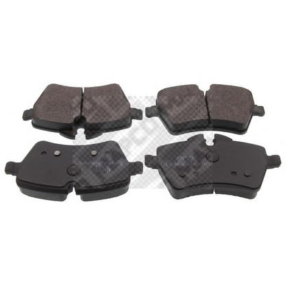 Photo Brake Pad Set, disc brake MAPCO 6621