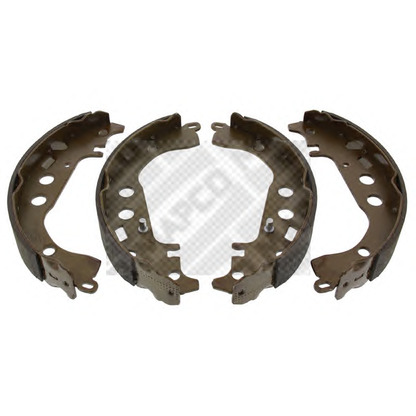 Photo Brake Shoe Set MAPCO 8532