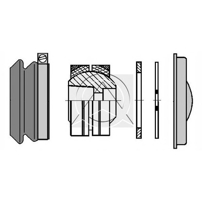 Photo Kit de remise en état, bras de liaison SIDEM 20247