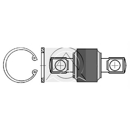 Foto Kit de reparación, brazos de suspensión SIDEM 44045