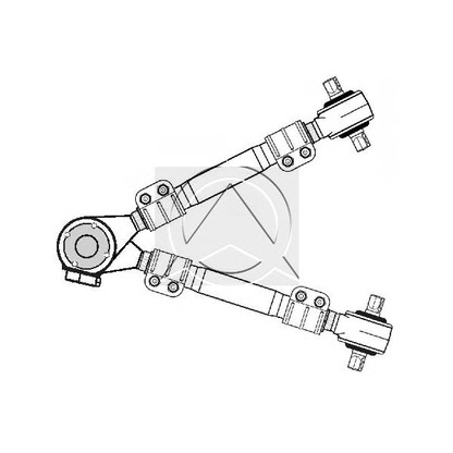 Фото Рычаг независимой подвески колеса, подвеска колеса SIDEM 50049