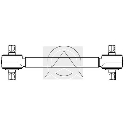 Photo Rod/Strut, wheel suspension SIDEM 50347