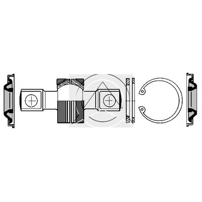 Photo Kit de remise en état, bras de liaison SIDEM 50543