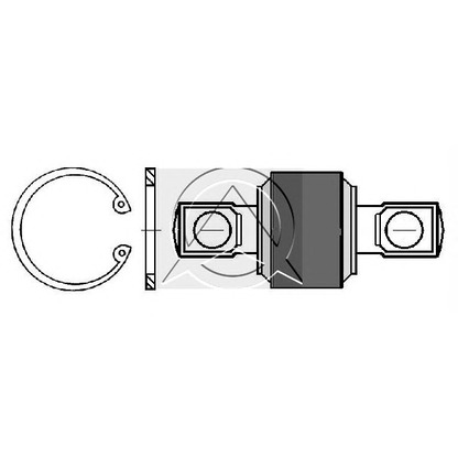 Photo Bearing, control arm SIDEM 68342