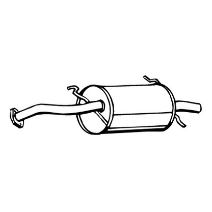 Фото Глушитель выхлопных газов конечный FONOS 620773