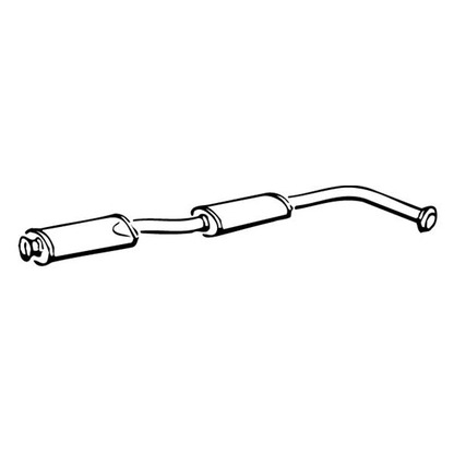 Фото Средний глушитель выхлопных газов FONOS 611166