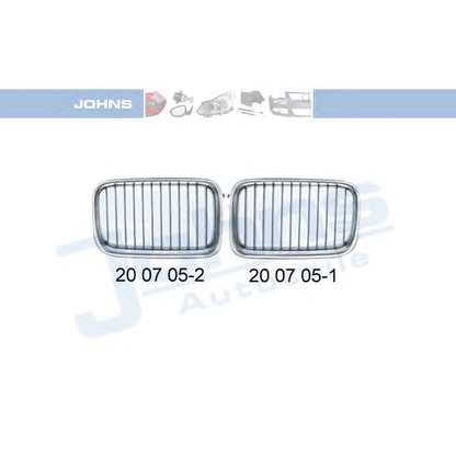 Photo Grille de radiateur JOHNS 2007052