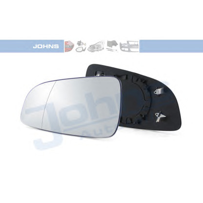 Foto Cristal de espejo, retrovisor exterior JOHNS 55093781