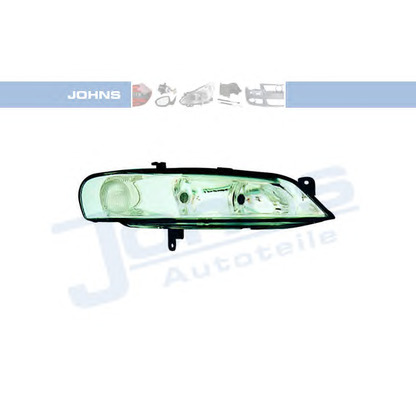 Photo Headlight JOHNS 5515102