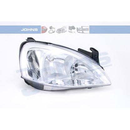 Photo Headlight JOHNS 5556105