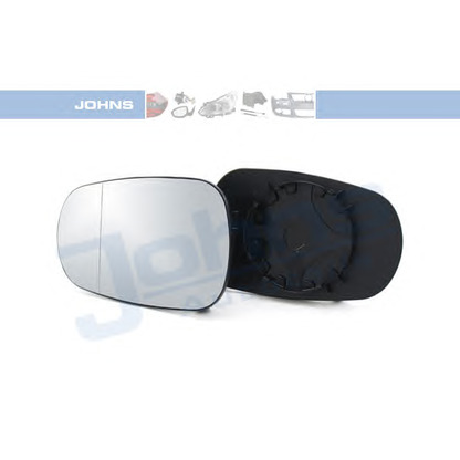 Foto Cristal de espejo, retrovisor exterior JOHNS 60083780