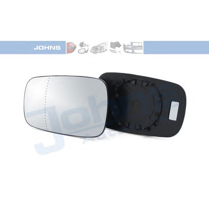 Foto Cristal de espejo, retrovisor exterior JOHNS 60093780