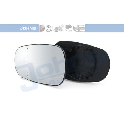 Foto Cristal de espejo, retrovisor exterior JOHNS 60123780