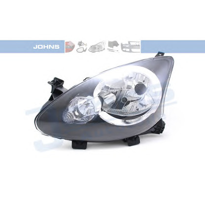 Photo Headlight JOHNS 810109