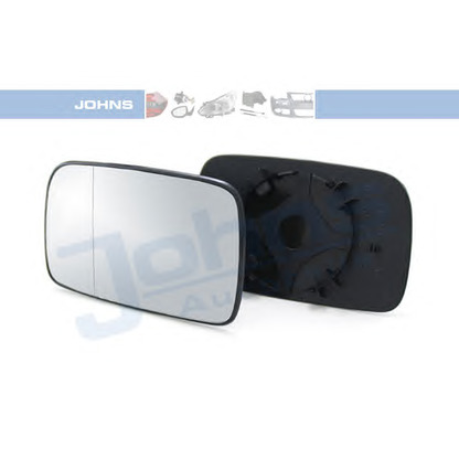 Photo Mirror Glass, outside mirror JOHNS 95243781
