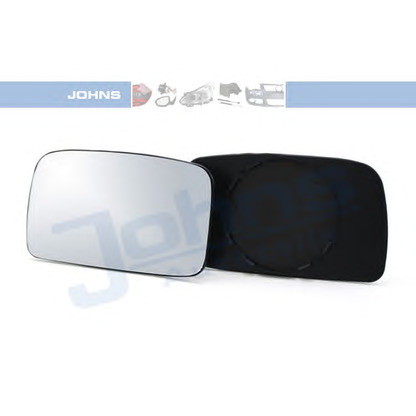 Photo Mirror Glass, outside mirror JOHNS 95343782
