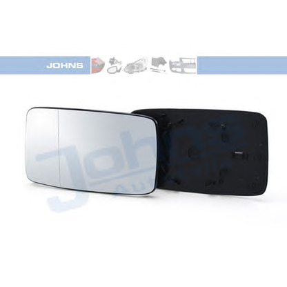 Photo Mirror Glass, outside mirror JOHNS 95383782