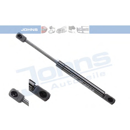 Photo Gas Spring, boot-/cargo area JOHNS 10129591