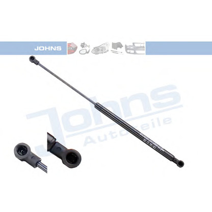 Photo Gas Spring, rear windscreen JOHNS 60729593