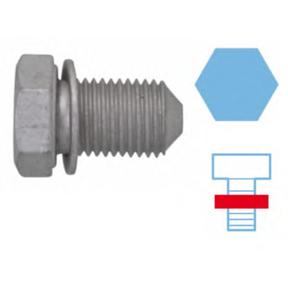 Foto Tapón roscado, colector de aceite CORTECO 220061H