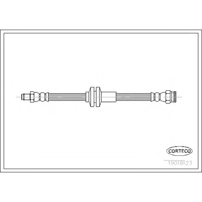 Photo Flexible de frein CORTECO 19018123