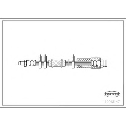 Photo Brake Hose CORTECO 19018147