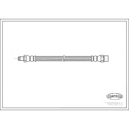 Photo Flexible de frein CORTECO 19018153