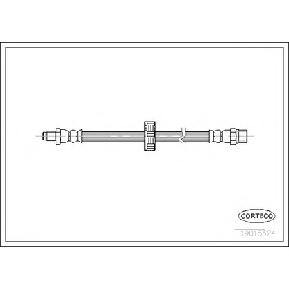 Photo Flexible de frein CORTECO 19018524