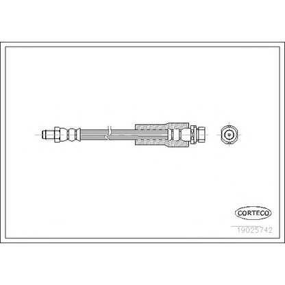 Foto Flessibile del freno CORTECO 19025742