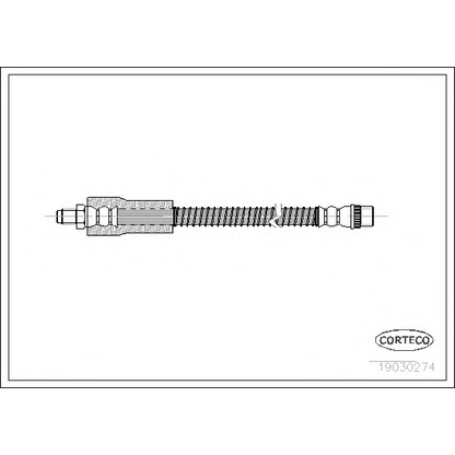 Photo Brake Hose CORTECO 19030274