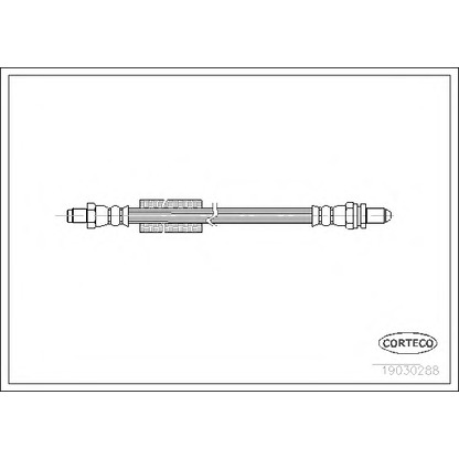 Photo Brake Hose CORTECO 19030288