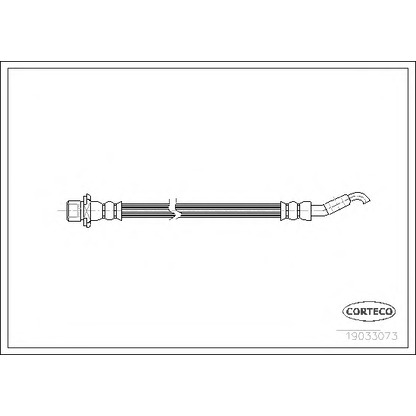 Zdjęcie Przewód hamulcowy elastyczny CORTECO 19033073