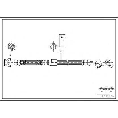 Photo Brake Hose CORTECO 19032996