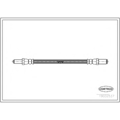 Zdjęcie Przewód hamulcowy elastyczny CORTECO 19032537