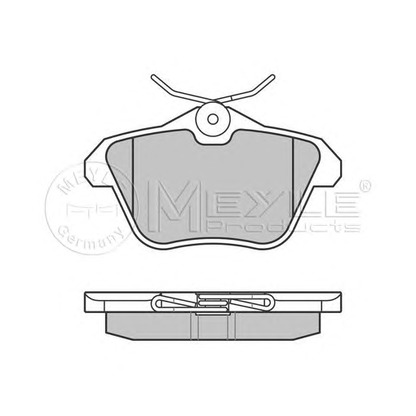 Photo Brake Pad Set, disc brake MEYLE 0252160616