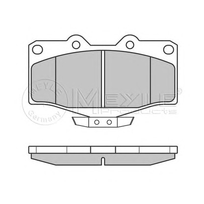 Photo Brake Pad Set, disc brake MEYLE 0252167915W