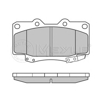 Photo Brake Pad Set, disc brake MEYLE 0252167915W